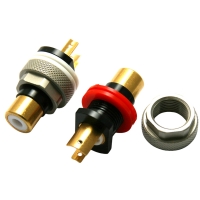 Аппаратный разъём RCA Jack AEC RJ-310, 2 шт.