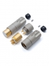 Коннектор AECO AMI 1060G - XLR разъём, покрытие золото, комплект 2 шт.