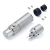 Коннектор AECO АX3-1623R - XLR трёхконтактный балансный разъём (мама) с фиксатором, покрытие родий, комплект 1 шт.