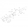 Коннектор AECO АX3-1623G - XLR трёхконтактный балансный разъём (мама) с фиксатором, покрытие золото, комплект 1 шт.