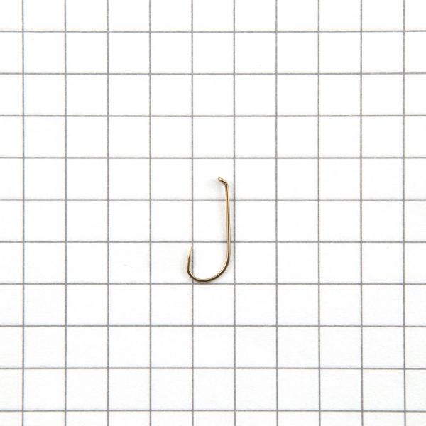Крючок OWNER Tenkara Down w/eye brown №14 12шт, 50458-14