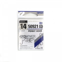Крючок OWNER Penny Hook BC №14 11шт, 50921-14