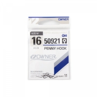 Крючок OWNER Penny Hook BC №16 11шт, 50921-16