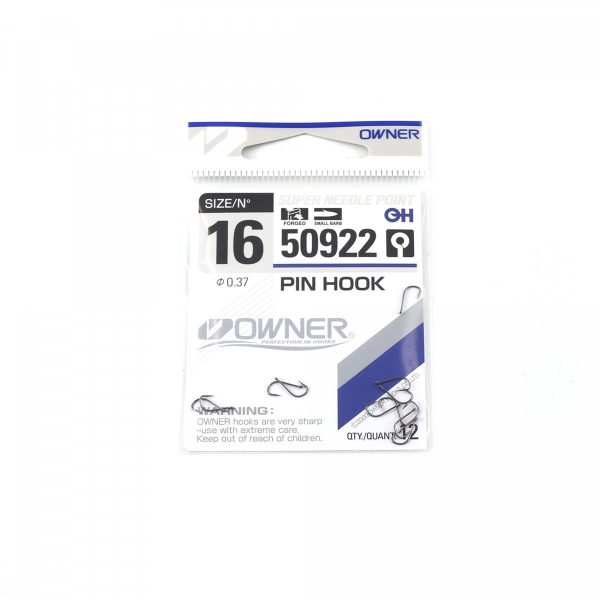 Крючок OWNER Pin Hook BC №16 12шт, 50922-16