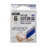 Крючок OWNER PIN HOOK Gold №6 8шт, 53135-06