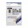 Крючок OWNER PIN HOOK Gold №8 9шт, 53135-08