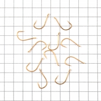 Крючок OWNER  Pin Hook gold №12  11 шт, 53135-12
