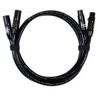 Кабель XLR межблочный Harmonic Technology Truth Link III (TLIII-010X), 1м (пара) медь Hi-End Hi-Fi балансный аудио кабель