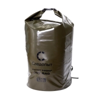 Гермомешок СЛЕДОПЫТ - Dry Bag, с лямками, 120 л, ПВХ, хаки PF-DB-120Н