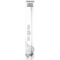 Поводок-струна Namazu leader, d-0.40 мм, l-25 см, test 17 кг, 5 шт арт. N-LSW40-25L