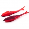 Поролоновая рыбка YAMAN Devious Minnow на двойнике, р. 135 мм, цвет 24 UV (5 шт.) Y-DM135-24
