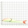 Поролоновая рыбка YAMAN Devious Minnow на двойнике, р. 135 мм, цвет 23 UV (5 шт.) Y-DM135-23