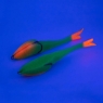 Поролоновая рыбка YAMAN Devious Minnow на двойнике, р. 135 мм, цвет 21 UV (5 шт.) Y-DM135-21