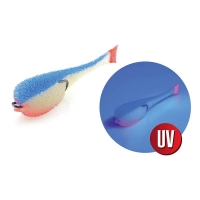 Поролоновая рыбка YAMAN на двойнике, р. 110 мм, цвет 22 UV (5 шт.) Y-P110-22
