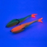 Поролоновая рыбка YAMAN Devious Minnow на двойнике, р. 135 мм, цвет 20 UV (5 шт.) Y-DM135-20