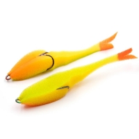 Поролоновая рыбка YAMAN Devious Minnow на двойнике, р. 135 мм, цвет 21 UV (5 шт.) Y-DM135-21
