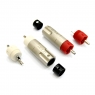 Коннектор AECO ARP 4045S - RCA разъём, покрытие серебро, 4 шт.