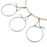 Кукан Namazu металлический трос 3.0 м, d-2 мм, 5 кругов карабинов N-FTAF-298