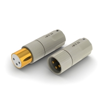 Коннектор AECO AMI 1060G - XLR разъём, покрытие золото, комплект 2 шт.