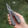 Мультитул Следопыт Ganzo G103, с 22 функциями, чёрный, 10.5 см