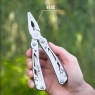 Мультитул Ganzo G202, 105x50х15 мм, 24 предмета, хром