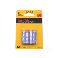 Батарейка Kodak MAX LR03 (AAA) Alkaline, KD LR03/4BL MAX