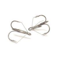 Крючок KOI Weedless Treble Hook, размер 2/0 int, цвет BN, тройник незацепляйка, 5 шт., KH2335-2/0BN