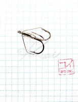 Крючок KOI "WEEDLESS TREBLE HOOK ", размер 2 (INT), цвет BN, тройник незацепляйка (5 шт.), KH2335-2BN