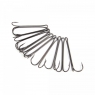 Крючок KOI "3 XL DOUBLE HOOK", размер 3/0 (INT), цвет BN, двойник (10 шт.), KH2421-3/0BN
