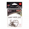 Крючок KOI "CARP WIDE GAP", размер 6 (INT), цвет OL, карповый (10 шт.), KH4251-6OL