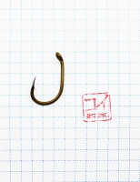 Крючок KOI "CARP SPECIALIST ", размер 1 (INT), цвет OL, карповый (10 шт.), KH4271-1OL