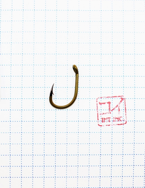 Крючок KOI "CARP SPECIALIST ", размер 4 (INT), цвет OL, карповый (10 шт.), KH4271-4OL