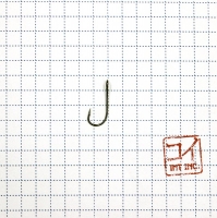 Крючок KOI "SINGLE SPOON HOOK 2", размер 10 (INT), цвет BN (10 шт.), KH8391-10BN