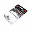 Крючок KOI "SINGLE SPOON HOOK 2", размер 10 (INT), цвет BN (10 шт.), KH8391-10BN