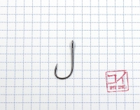 Крючок KOI "SINGLE SPOON HOOK 2", размер 2 (INT), цвет BN (10 шт.), KH8391-2BN