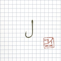 Крючок KOI "SINGLE SPOON HOOK 2", размер 4 (INT), цвет BN (10 шт.), KH8391-4BN