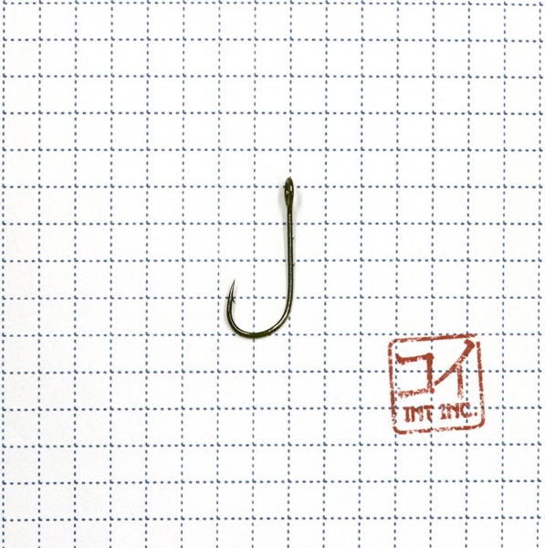 Крючок KOI "SINGLE SPOON HOOK 2", размер 4 (INT), цвет BN (10 шт.), KH8391-4BN