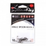 Крючок KOI "SINGLE SPOON HOOK 2", размер 8 (INT), цвет BN (10 шт.), KH8391-8BN