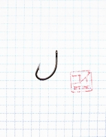 Крючок KOI "CARP SHORT SHANK ", размер 4 (INT), цвет BN, карповый (10 шт.), KH9161-4BN