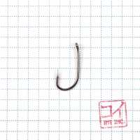 Крючок KOI "GRIP CARP HOOK", размер 6 (INT), цвет BN (10 шт.), KH9521-6BN