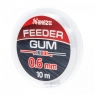 Фидергам Namazu FEEDER GUM, L-10 м, d-0,6 мм, прозрачный, N-FG10-06