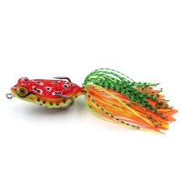 Лягушка-незацепляйка Namazu FROG с лапками, 48 мм, 8 г, цвет 09,крючок-двойник YR Hooks (BN),1, N-FL48-8-09