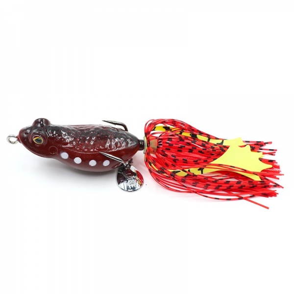 Лягушка-незацепляйка Namazu FROG с лапками, 65 мм, 16г, цвет04, крючок-двойник YR Hooks(BN)#2, N-FL65-16-04