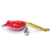 Лягушка-незацепляйка Namazu FROG с лепестком, 55 мм, 10 г,цвет 01, крючок-двойник YR Hooks (BN) #1, N-FP55-10-01