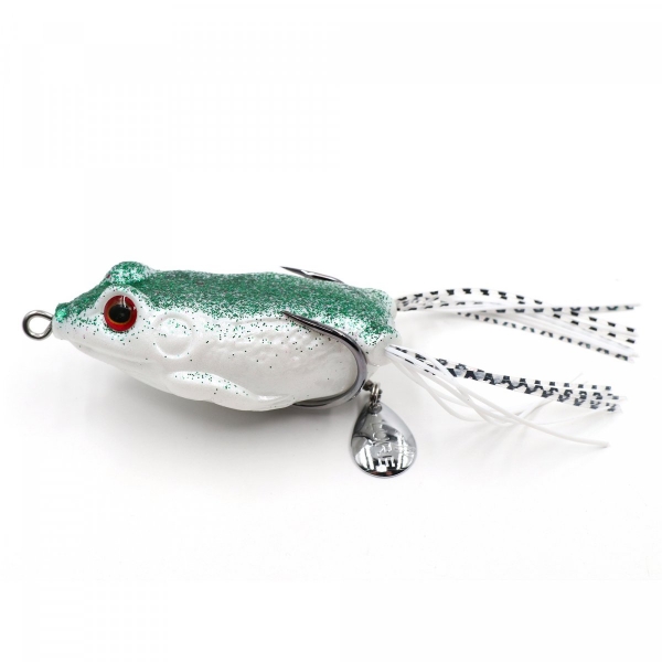Лягушка-незацепляйка Namazu FROG с лепестком, 65 мм, 18 г,цвет 03, крючок-двойник YR Hooks (BN) #3, N-FP65-18-03