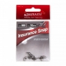 Карабин Namazu INSURANCE SNAP, цв. BN, р. 00, test-6 кг (уп. 10 шт), N-FT-IS00