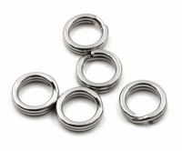 Заводное кольцо Namazu RING-A, цв. Cr, р. 3 ( d=9 mm), test-27 кг (уп.10 шт), N-FT-RA3