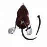 Мышь-незацепляйка Namazu MOUSE с лепестками, 76 мм, 26 г, цвет 13, крючок-двойник YR Hooks (BN) #2, N-MP76-26-13