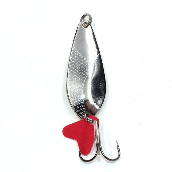 Блесна шум. Namazu Razor Eye, вес 18 г, цвет 01-02 (серебро-латунь), N-RE18-01-02