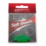 Бусина фидерная Namazu Soft Beads, PVC, d-5 мм, круглая, цв. темно-зеленый (20 шт.), N-SBF-09